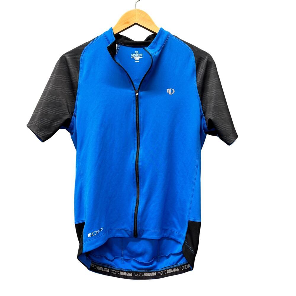 Pearl Izumi Cycling Jersey Select Series Attack Mens Medium Blue Full Zip